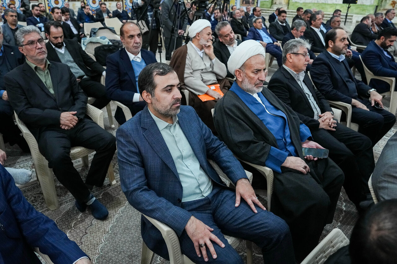 تجدید میثاق رئیس مجلس و نمایندگان با آرمان‌های امام(ره)