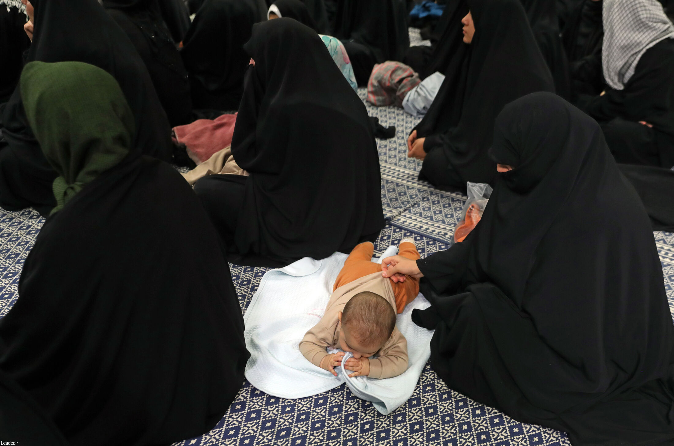  تصاویری از دیدار صبح امروز مردم قم با رهبر انقلاب