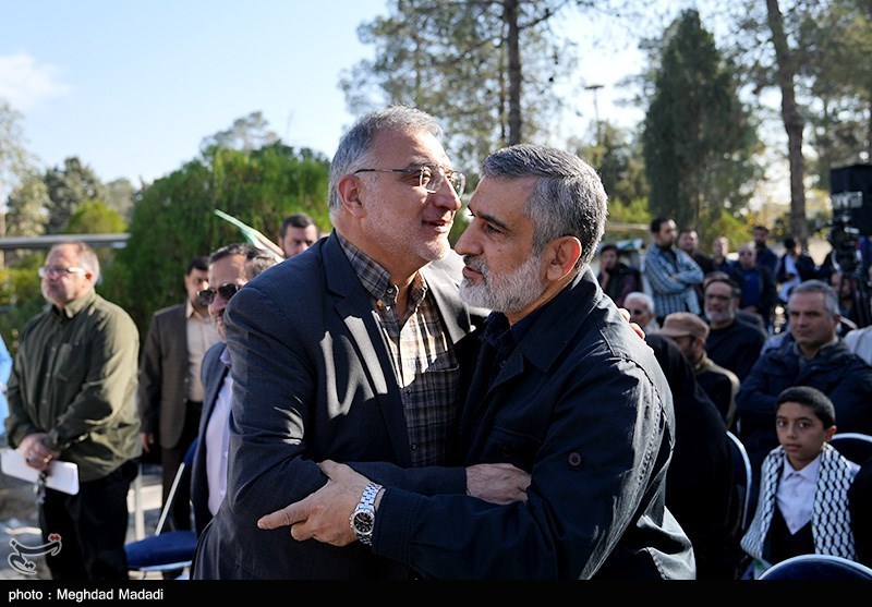 سالگرد شهادت شهید طهرانی مقدم در گلزار شهدای تهران