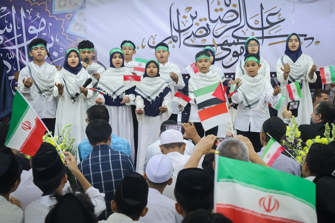 حضور قالیباف در مرکز فرهنگی اسلامی اندونزی