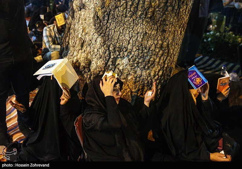  مراسم احیای شب بیست و یکم ماه رمضان در مسجد ارک