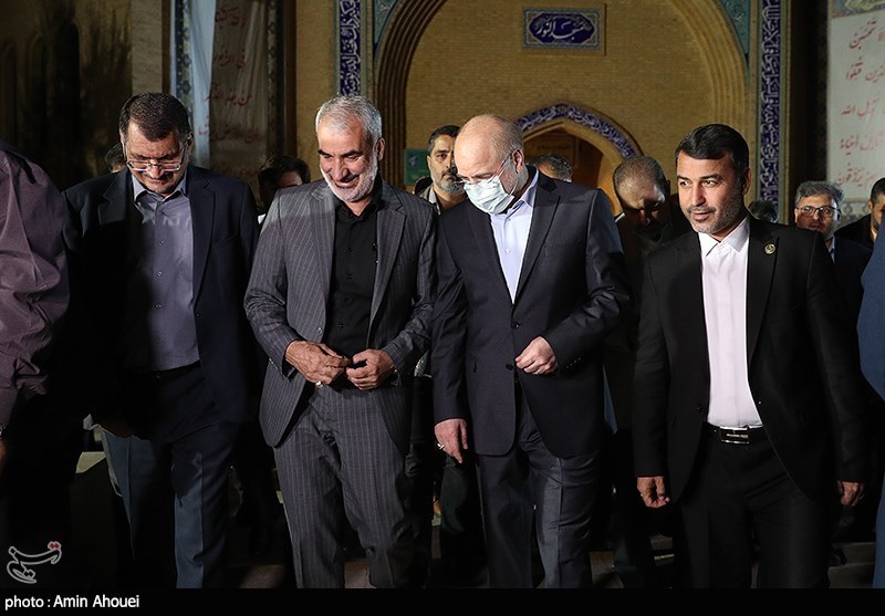 حضور رئیس مجلس در کنگره معلمان انقلاب اسلامی