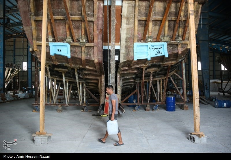  کارگاه لنج سازی در بوشهر