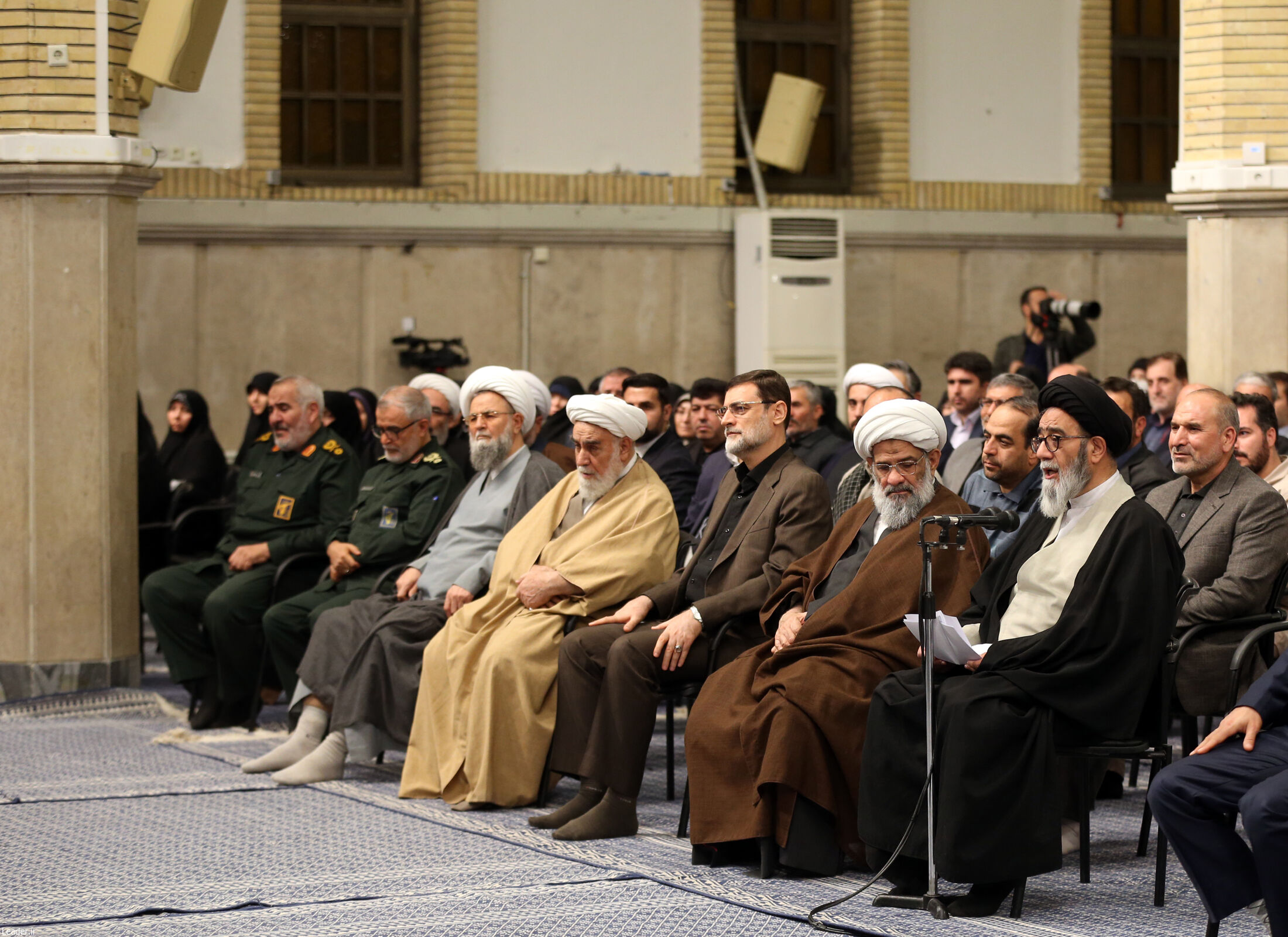 دیدار اعضای کنگره شهدای آذربایجان شرقی با رهبر انقلاب