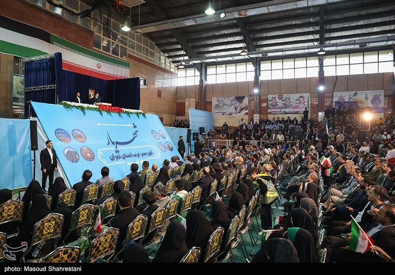 سخنرانی رئیس جمهور در اجتماع مردم شهریار 