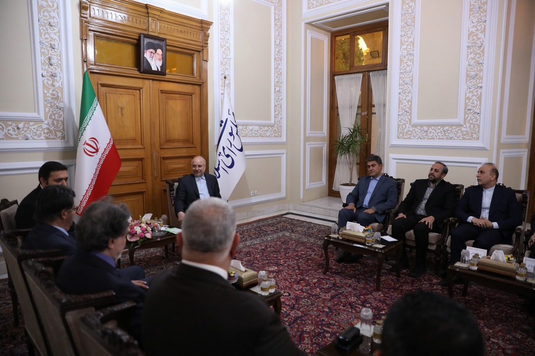 دیدار رئیس گروه دوستی پارلمانی ترکیه و ایران با قالیباف