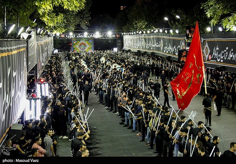 مراسم عزاداری شاه حسین گویان تبریز