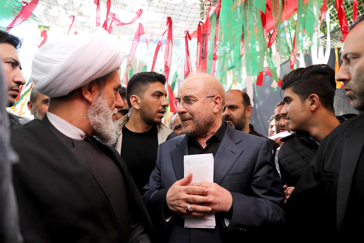 قالیباف در بیستمین یادواره ۱۷۰ شهید بخش رامند شهرستان بوئین‌زهرا