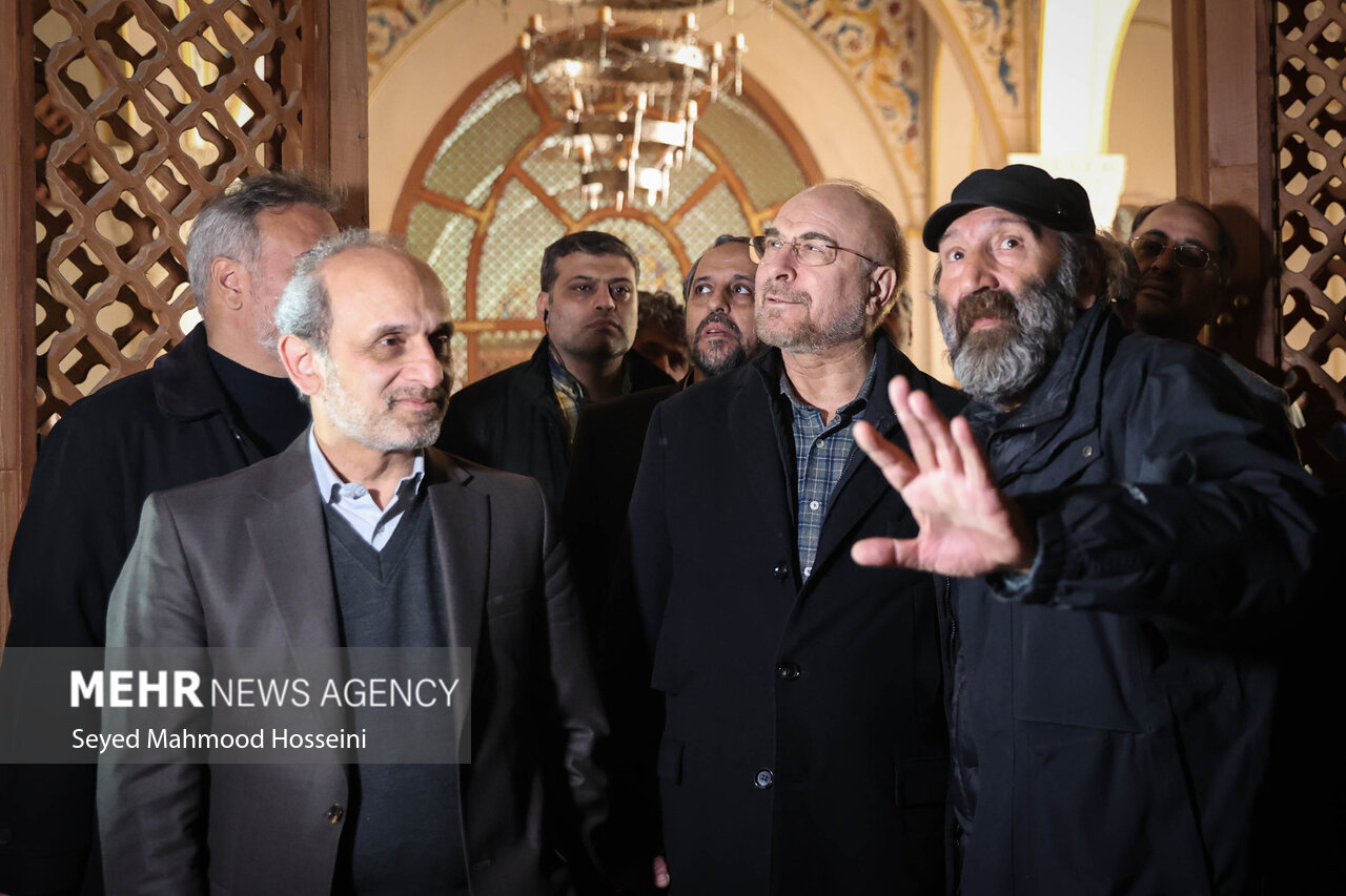 بازدید قالیباف از مراحل ساخت دو سریال تلویزیونی