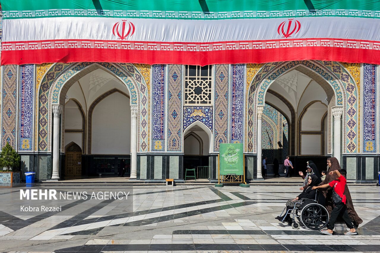 گرامیداشت عید غدیر در جوار بارگاه منور امام رضا(ع)