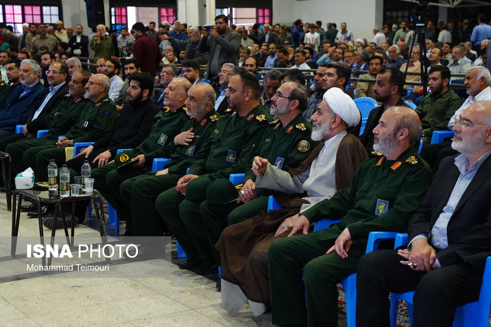 بزرگداشت چهلمین روز شهادت سردار محمدرضا زاهدی