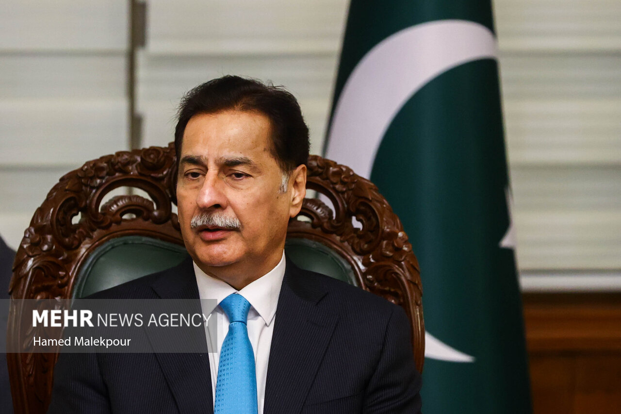 اولین روز سفر رئیس مجلس به پاکستان