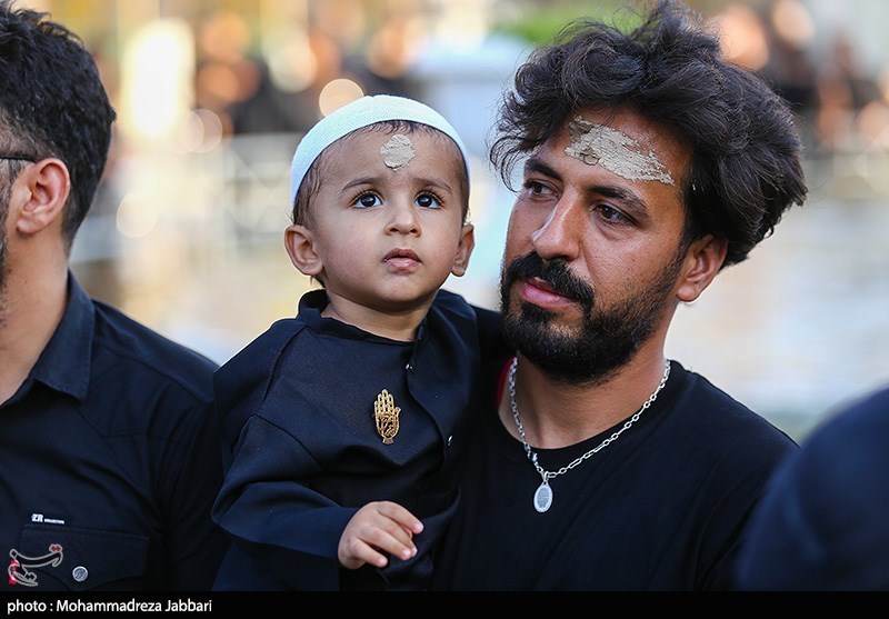  عزاداری تاسوعا در حرم حضرت معصومه