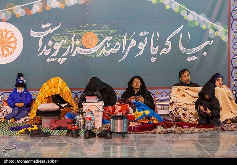 مراسم احیای شب قدر در مسجد جمکران 