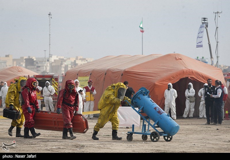 مانور سراسری تمرین زلزله کلانشهر تهران