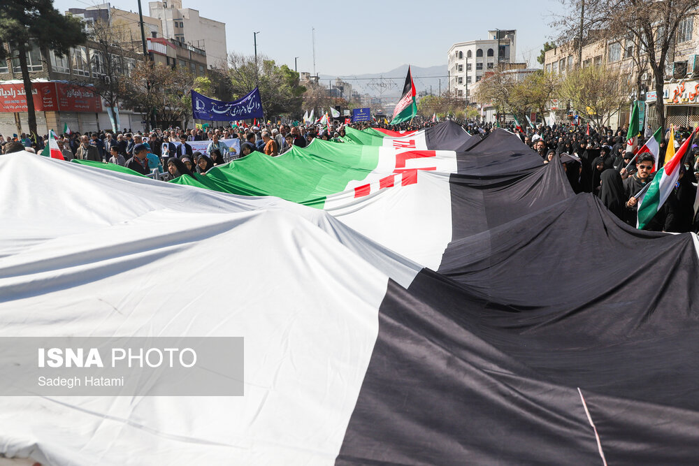  مراسم راهپیمایی روز جهانی قدس در مشهد