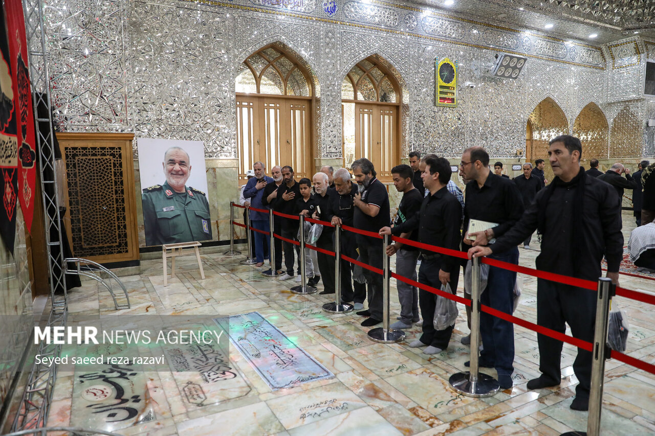  مراسم پیاده‌روی جاماندگان اربعین