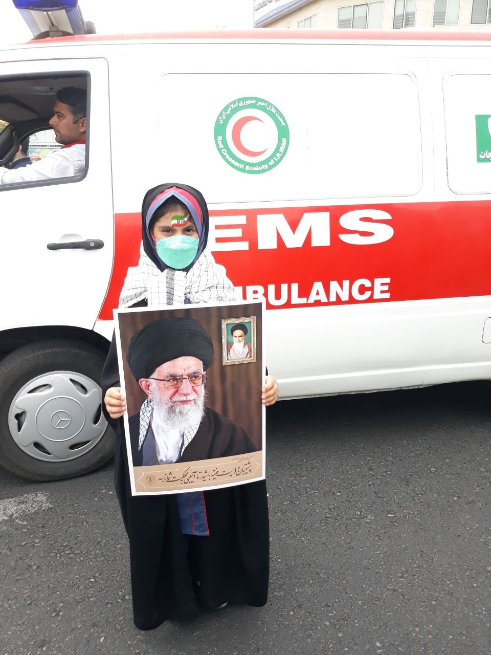 حضور کودکان در راهپیمایی روز قدس