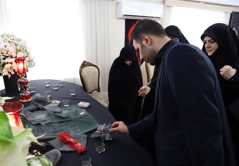 دیدار دختر پزشکیان با خانواده شهید سپهبد سلامی