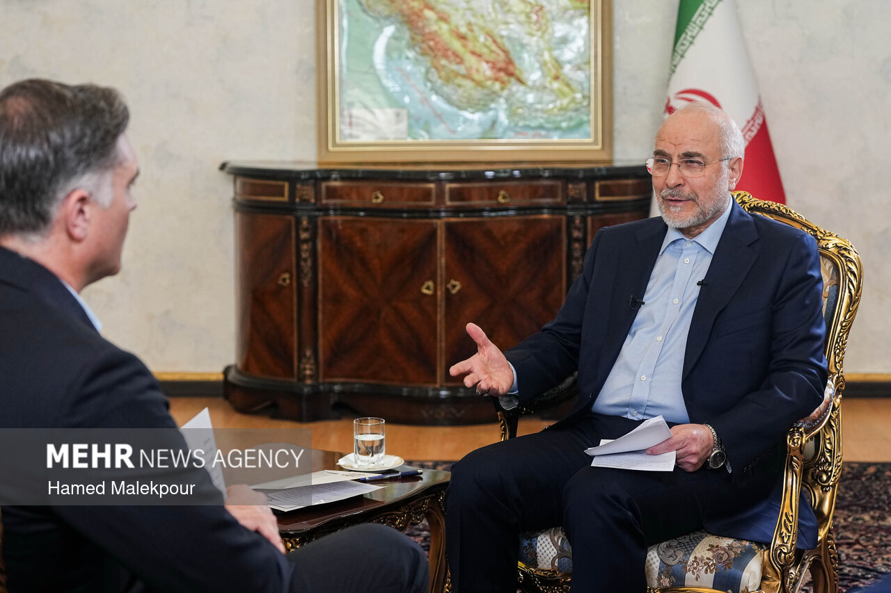 گفت‌وگو شبکه خبری CNN با رئیس مجلس شورای اسلامی