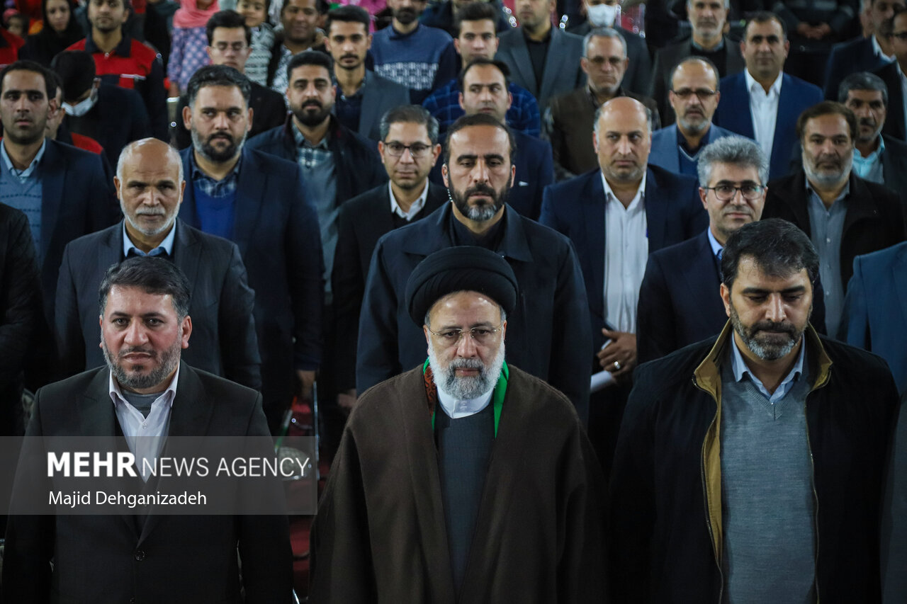 جشن احیای ۷۶ واحد راکد صنعتی استان یزد باحضور رئیسی