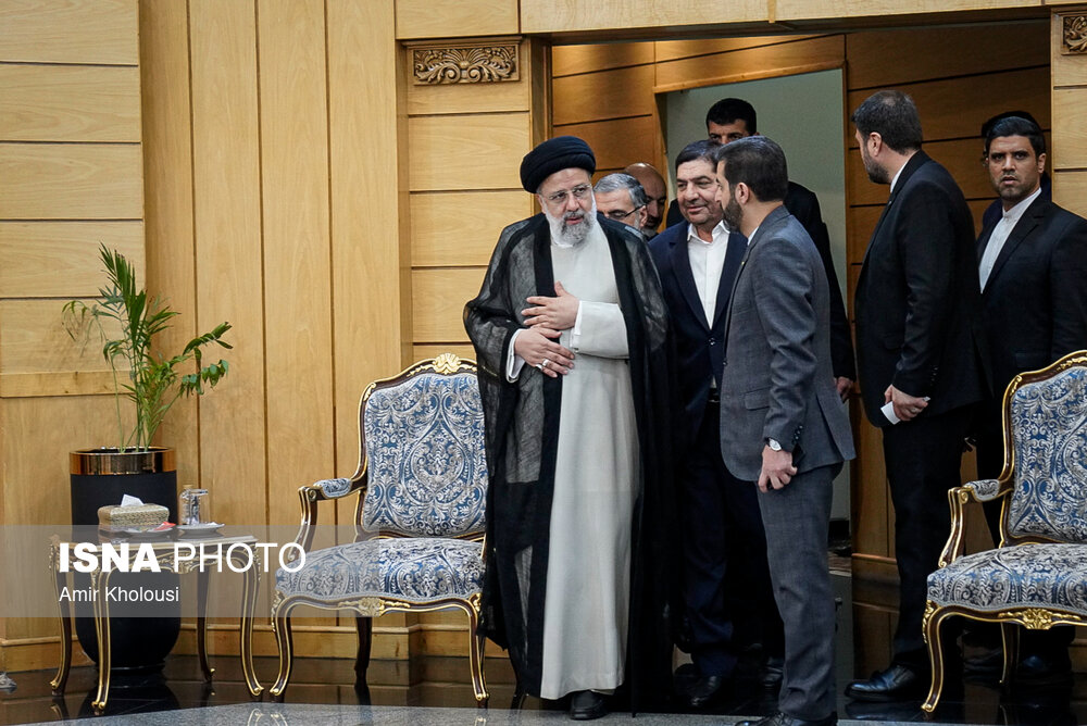 مراسم بدرقه رئیس جمهور