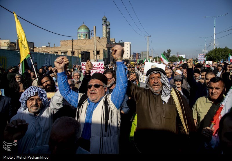 راهپیمایی سراسری محکومیت حمله تروریستی کرمان