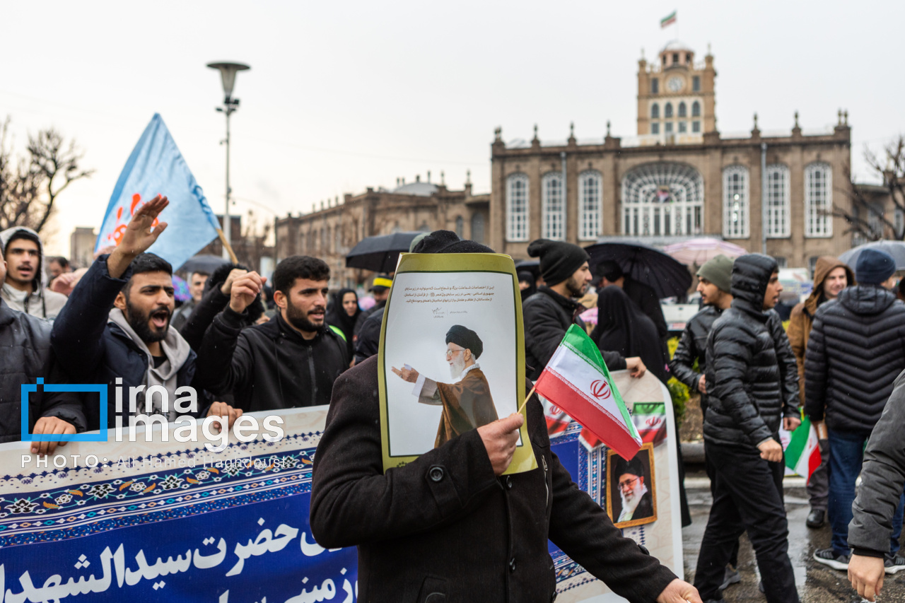 راهپیمایی ۲۲ بهمن در تبریز