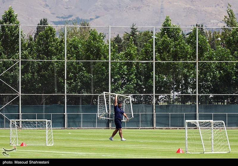 تمرین تیم ملی فوتبال