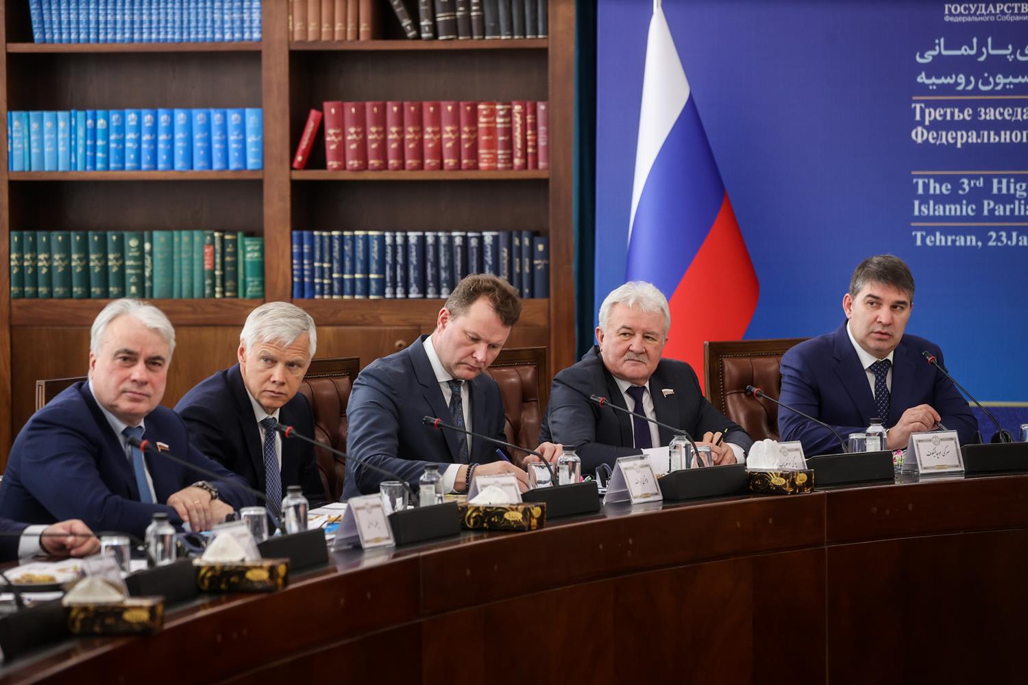 نشست کمیسیون عالی مشترک همکاری های پارلمانی مجالس ایران و روسیه