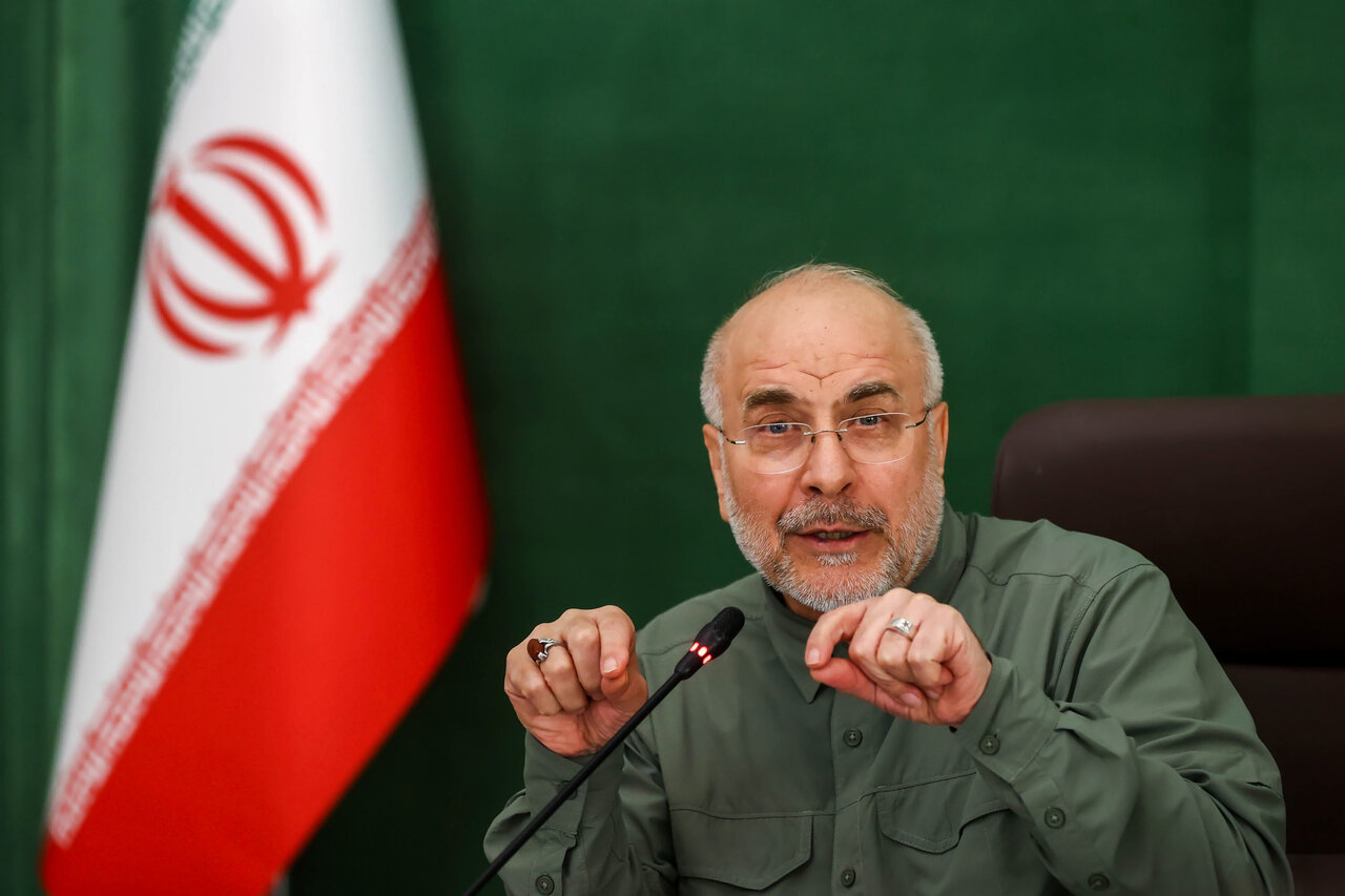 جلسه شورای هماهنگی مجلس با حضور قالیباف