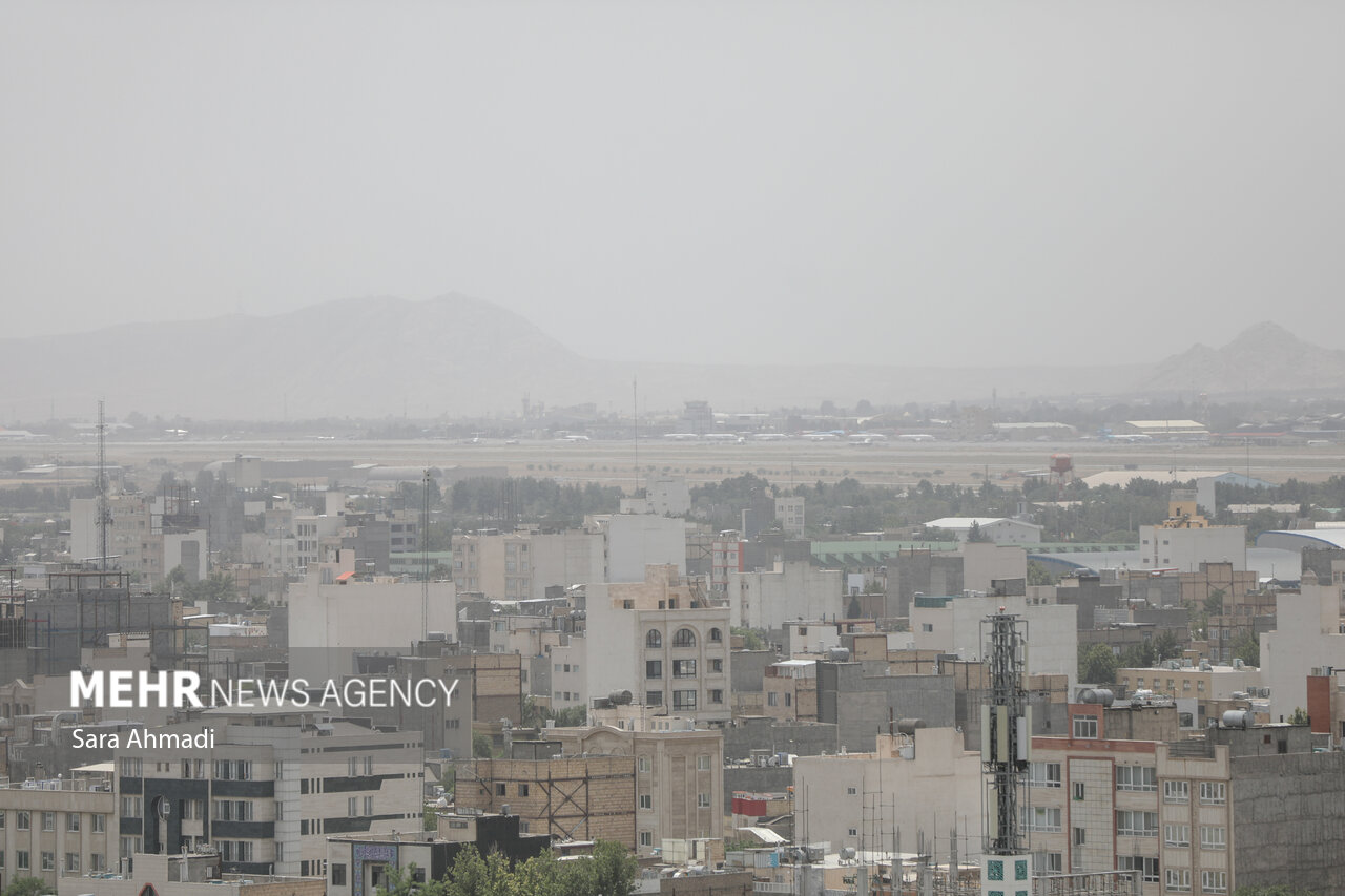  آلودگی هوا در مشهد