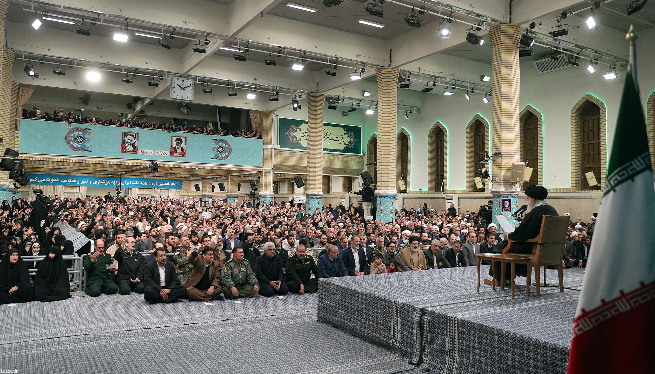 دیدار مردم استان آذربایجان شرقی با رهبر انقلاب