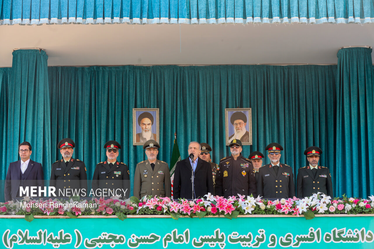 مراسم دانش آموختگی دانشگاه علوم انتظامی