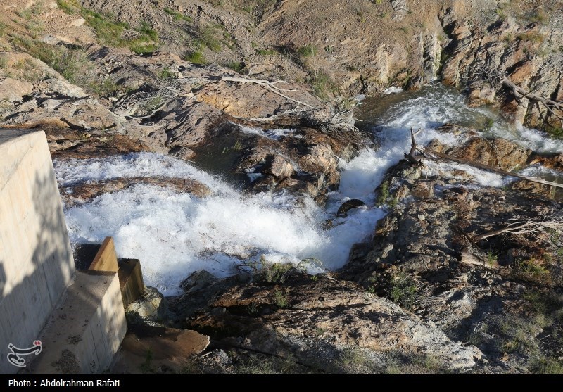  آئین شکرگزاری سرریز شدن سد اکباتان همدان