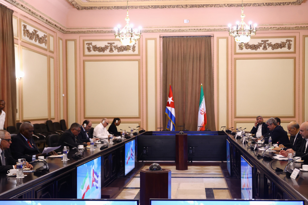 دیدار  قالیباف با لاسو هرناندز، رئیس مجلس کوبا