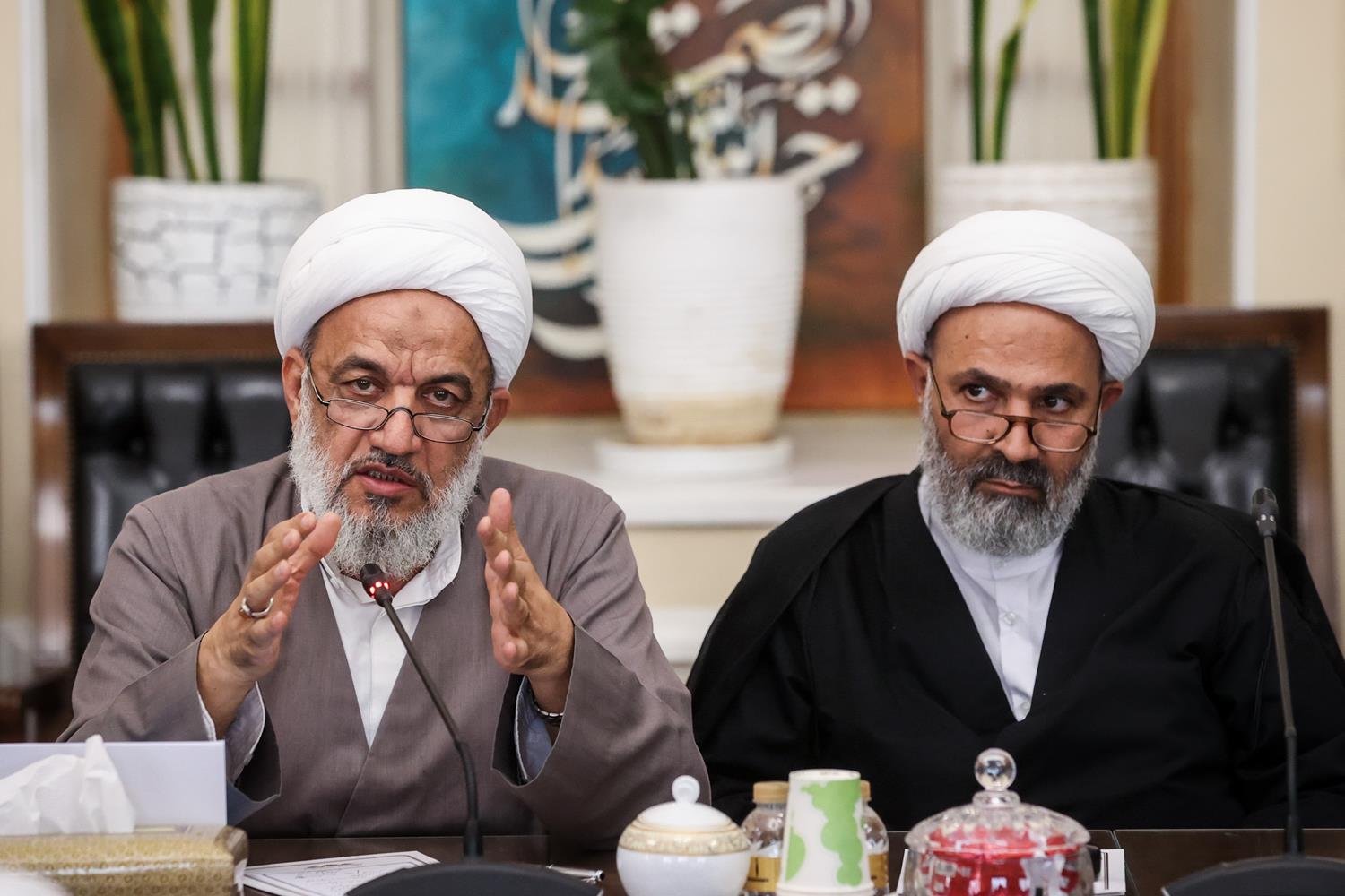 جلسه شورای هماهنگی مجلس با حضور قالیباف