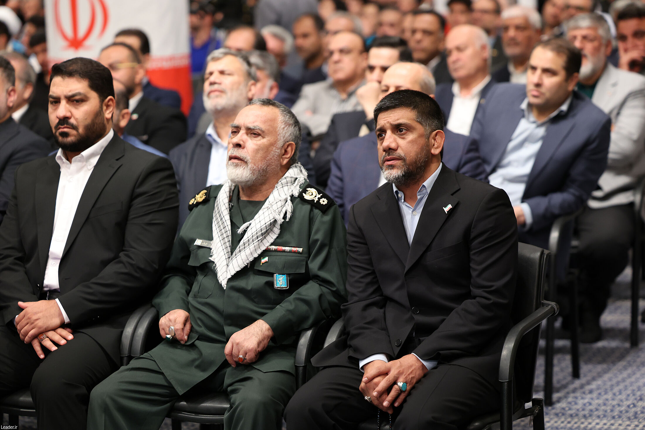 تصاویری از دیدار مدال‌آوران ورزشی و علمی با رهبر انقلاب