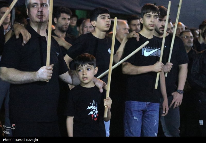 آیین شاه حسین گویان در شناط - ابهر