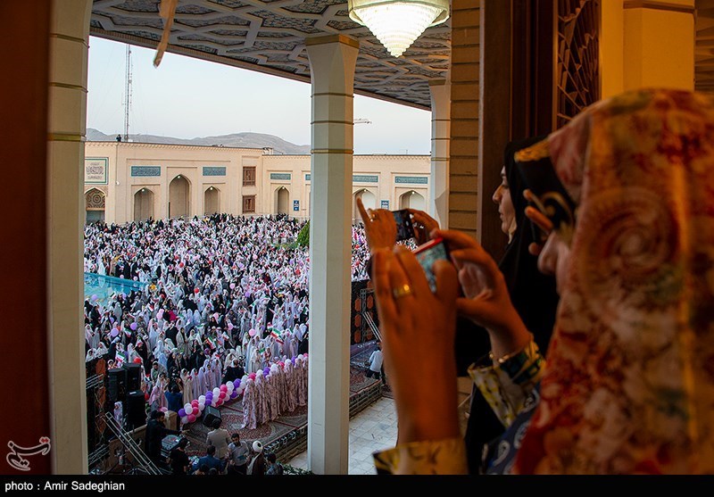جشن روزه اولی ها در حرم مطهر حضرت شاهچراغ (ع)