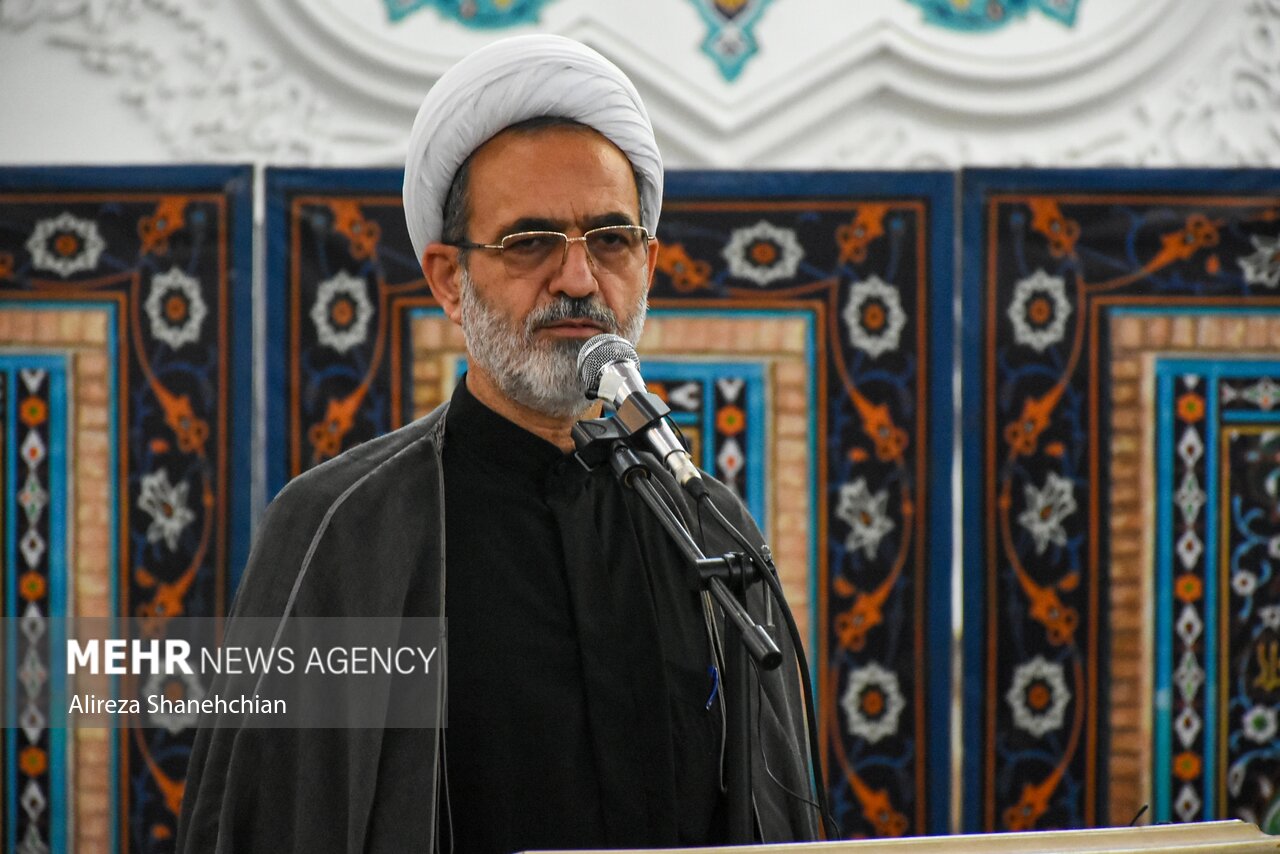 مراسم اربعین شهدای اقتدار ایران در رشت