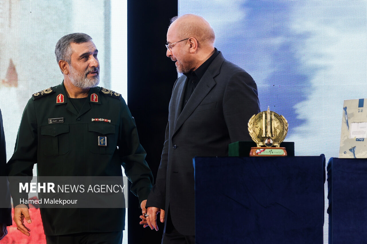 قالیباف در مراسم سیزدهمین سالگرد شهادت سردار شهید حسن طهرانی مقدم