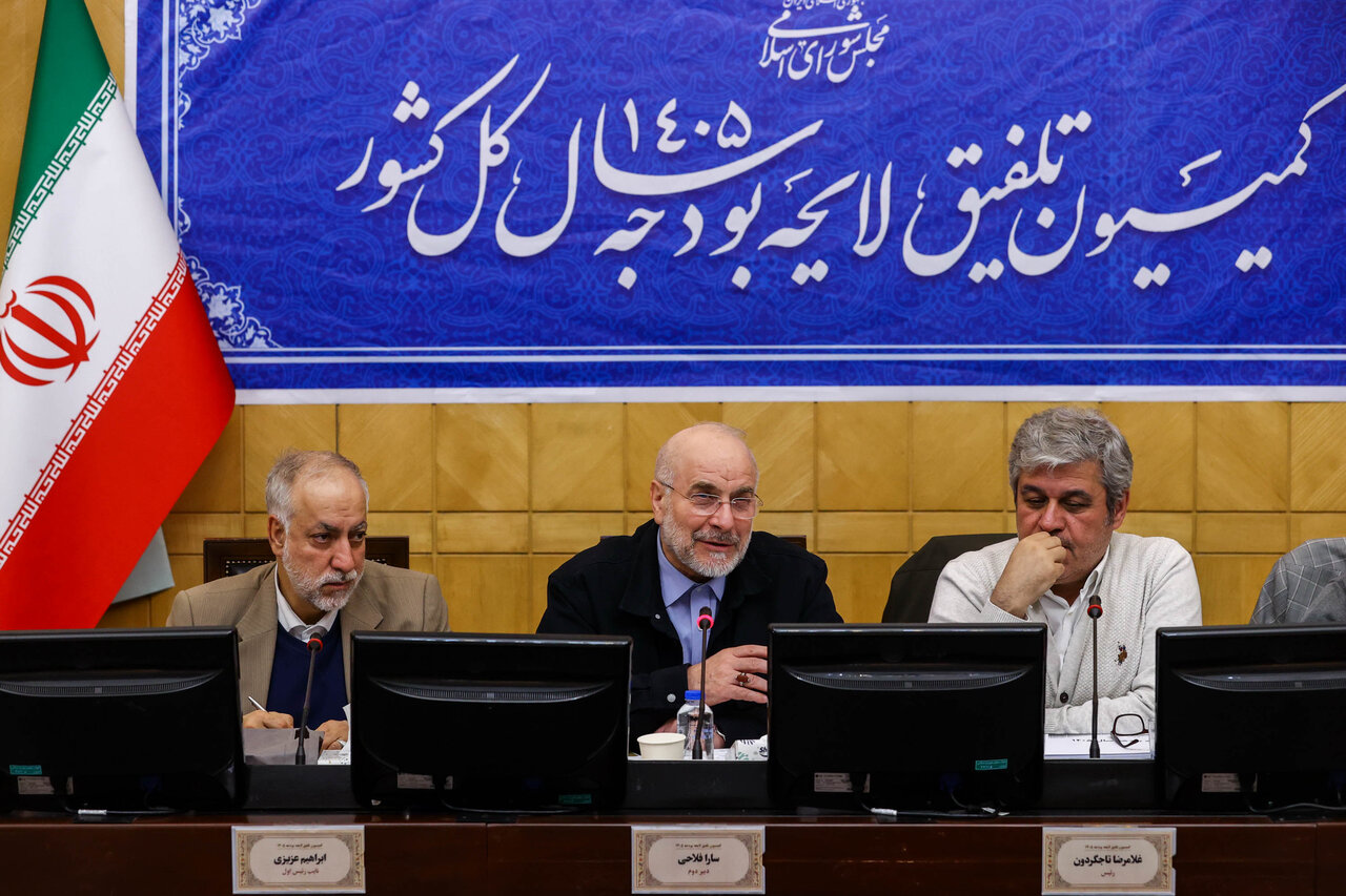 نشست اعضای کمیسیون تلفیق با رئیس مجلس