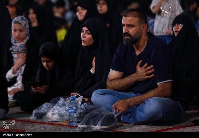 گرامیداشت چهلمین روز شهدای اقتدار در مسجد جمکران