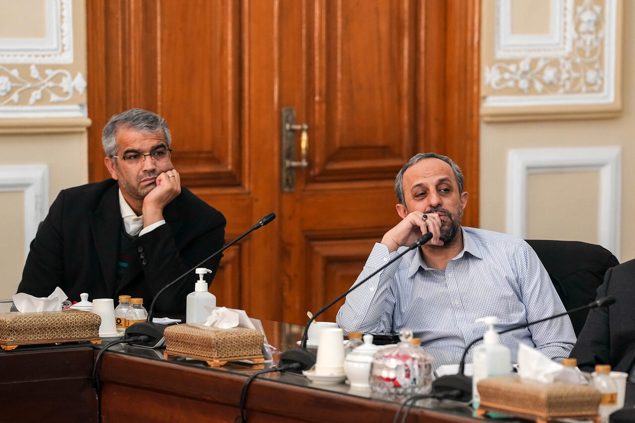 دیدار وزیر علوم و جمعی از رؤسای دانشگاه‌ها با قالیباف