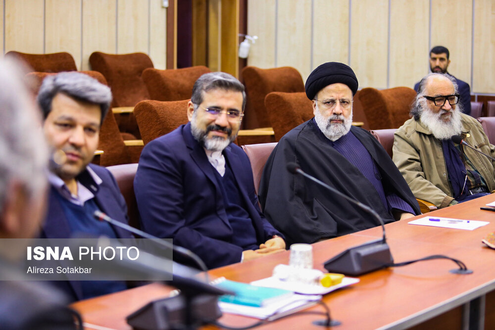 حضور رئیسی در وزارت فرهنگ و ارشاد اسلامی