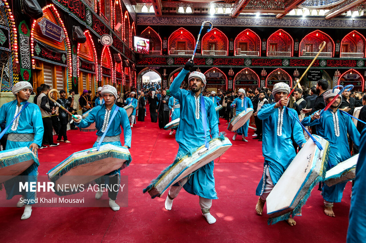 حرم حضرت عباس (ع) در ایام اربعین حسینی