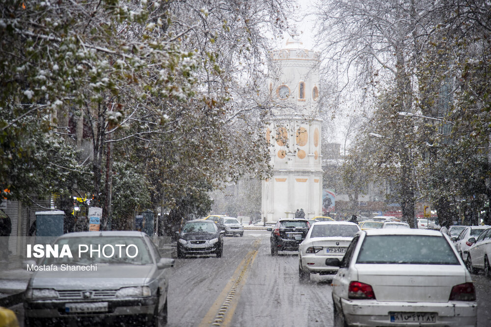 حال و هوای برفی ساری