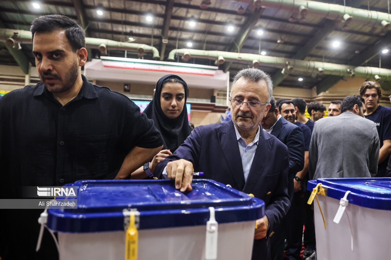 انتخابات ورزشگاه شهید شیرودی 