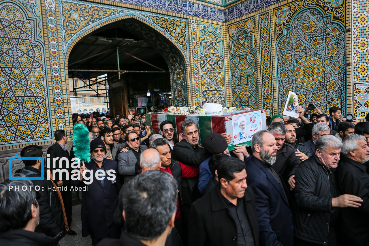 مراسم تشییع «شهدای عدالت» در قم